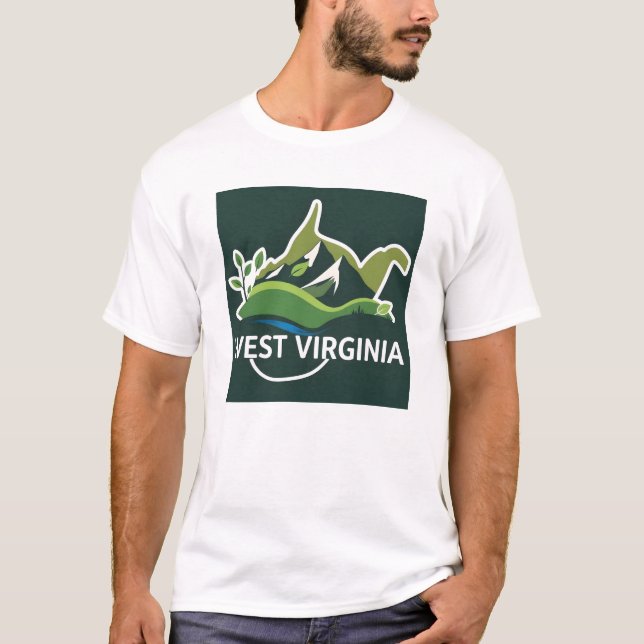 Camiseta West Virginia Tshirt V02 (Anverso)