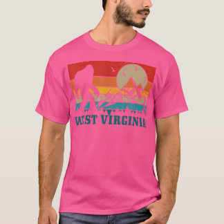 Camiseta West Virginia Washington Bigfoot Vintage