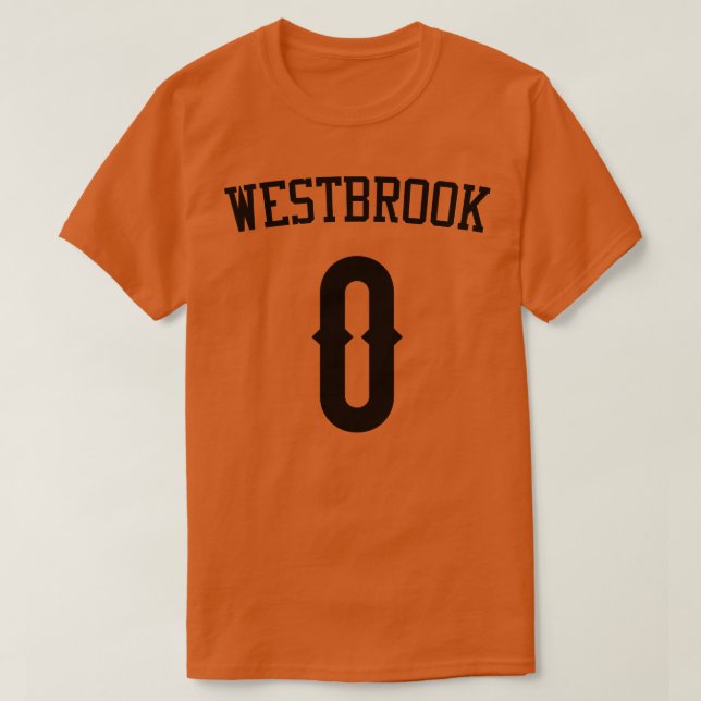 Camiseta Westbrook OKC (Diseño del anverso)
