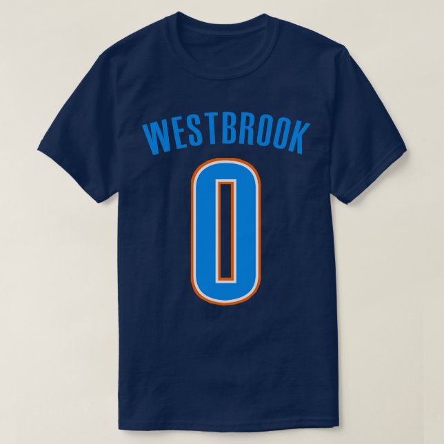 Camiseta Westbrook OKC (Diseño del anverso)