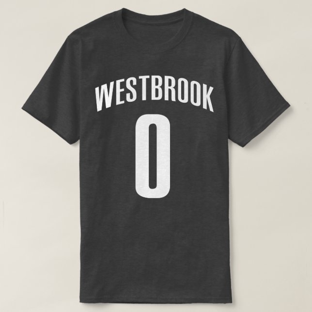 Camiseta Westbrook OKC (Diseño del anverso)
