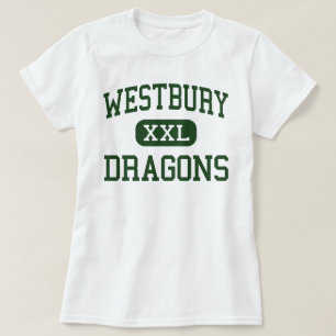 Camiseta Westbury - dragones - alto - Westbury Nueva York