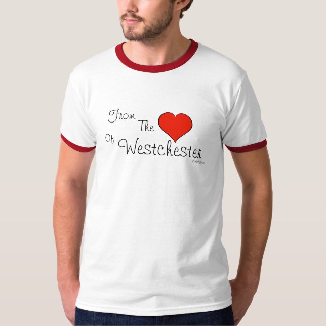 Camiseta Westchester - del corazón de (Anverso)