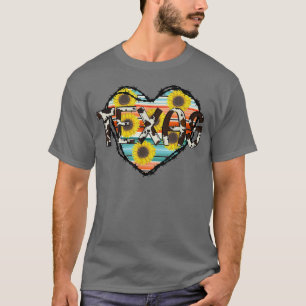 Camiseta Western Country Serape Sunflower Teas Home State G