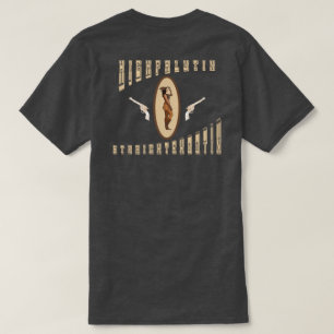 Camiseta western de tiro directo y altisonante