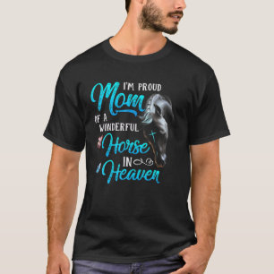 Camiseta Western Estoy Orgullosa Madre De Un Caballo Maravi