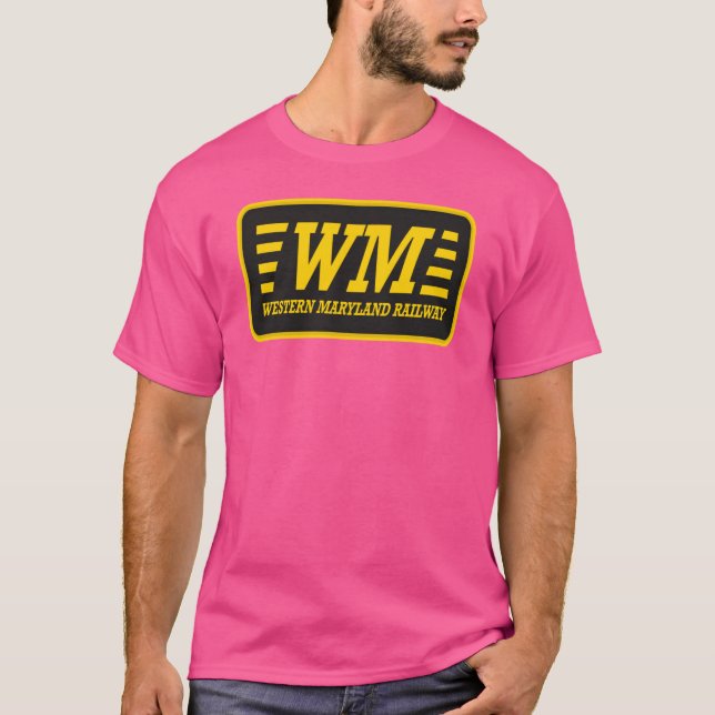Camiseta Western Maryland Railway (Anverso)