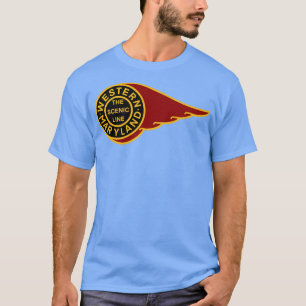 Camiseta Western Maryland Scene Railroad TShirt 1