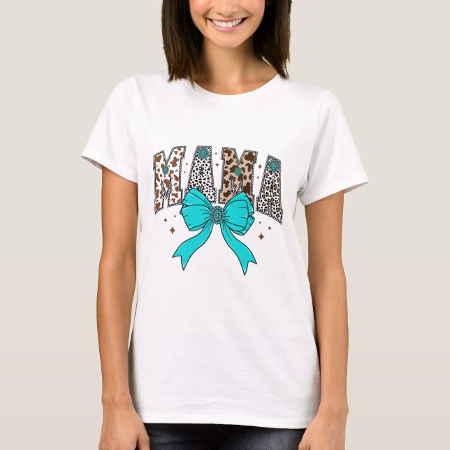 Camiseta Western Style Mamma Design (Anverso)