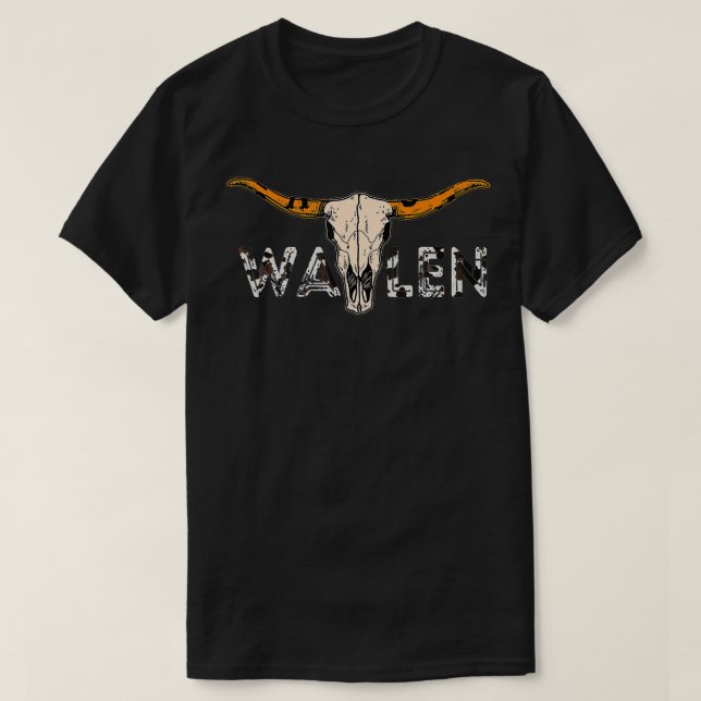 Camiseta Western Wallen Bullhead mens  (Diseño del anverso)