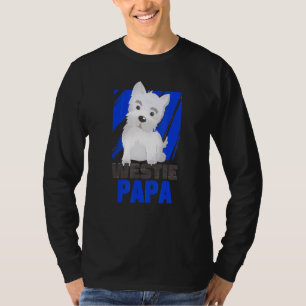 Camiseta Westhighland Terrier Westie Papa Dueño Papá Del