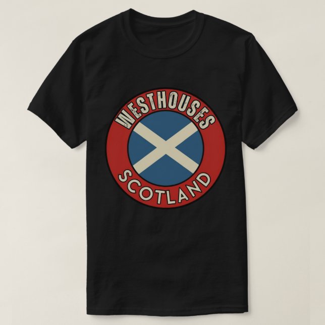 Camiseta Westhouses, Escocia (Diseño del anverso)