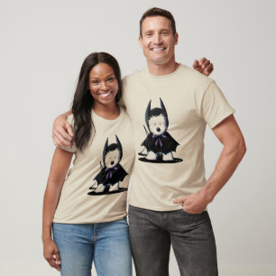 Camiseta Westie Batdog