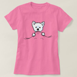 Camiseta Westie Cute Aggression KiniArt