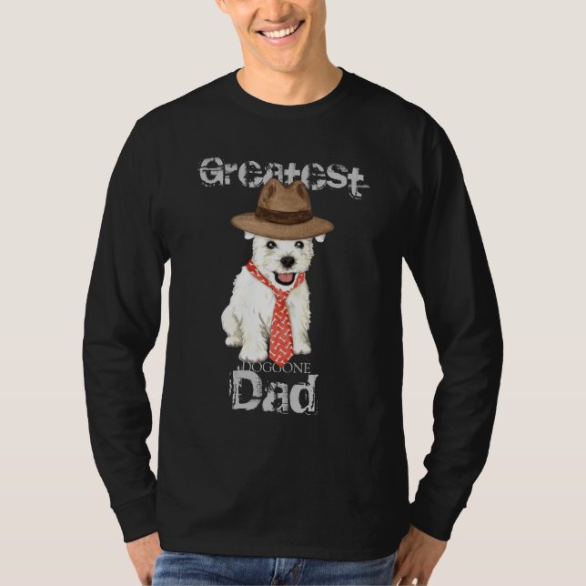 Camiseta Westie Dad (Anverso)