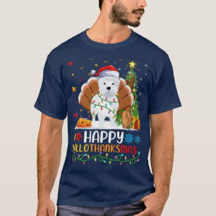 Camiseta Westie Dog Lover Gracioso Feliz Westie HelloMas