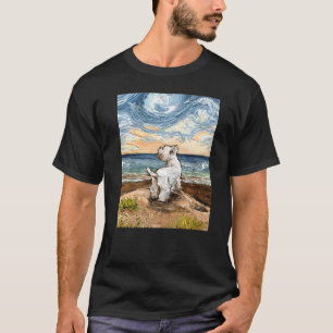 Camiseta Westie In The Beach West Highland Terrier Dog By A