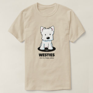 Camiseta Westie KiniArt