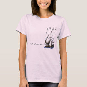 Camiseta Westie mojado