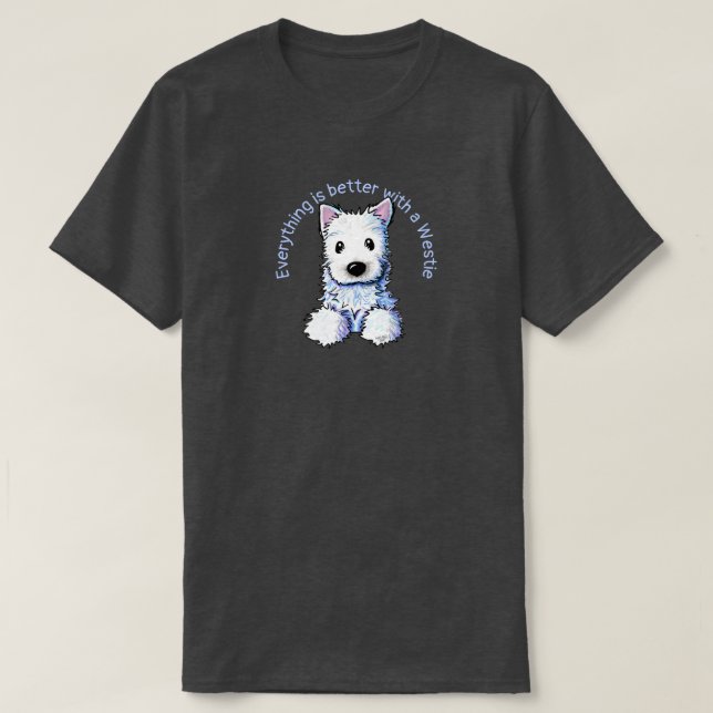 Camiseta Westie Puppy (Diseño del anverso)