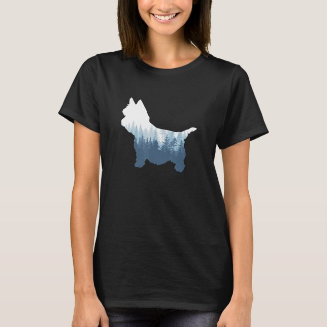 Camiseta Westie Silhouette West Highland White Terrier Dog (Anverso)