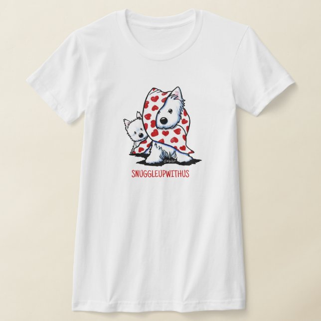Camiseta Westie SNUGGLEUPWITHUS (Distribución)