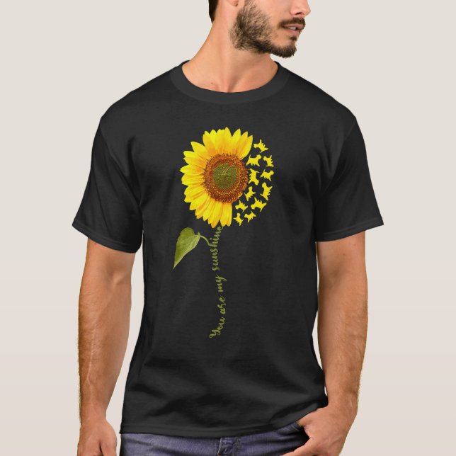 Camiseta Westie Sunflower (Anverso)