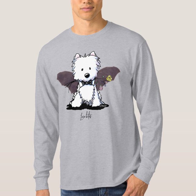 Camiseta Westie Terrier de Halloween (Anverso)