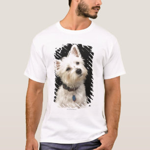 Camiseta Westie (terrier del oeste de la montaña) con el