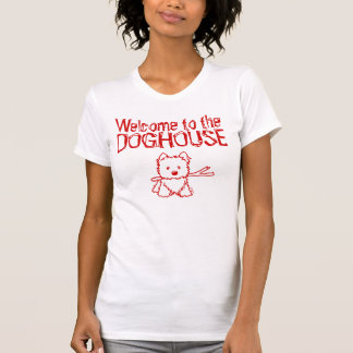 Camiseta Westie Terrier Doghouse T-Shirt