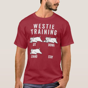 Camiseta Westie Training Dog Premium