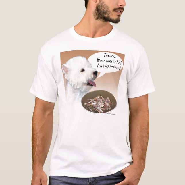 Camiseta Westie Turkey (Anverso)