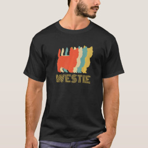 Camiseta Westie West Highland Terrier Perro Raza Vintage Lo