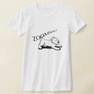 Camiseta Westie Zoomies Mujer Hanes Nano T-Shirt