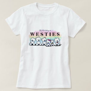 Camiseta Westis de KiniArt