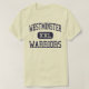 Camiseta Westminster - guerreros - alta - Westminster (Diseño del anverso)