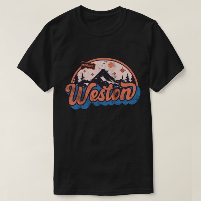 Camiseta Weston, Connecticut (Diseño del anverso)