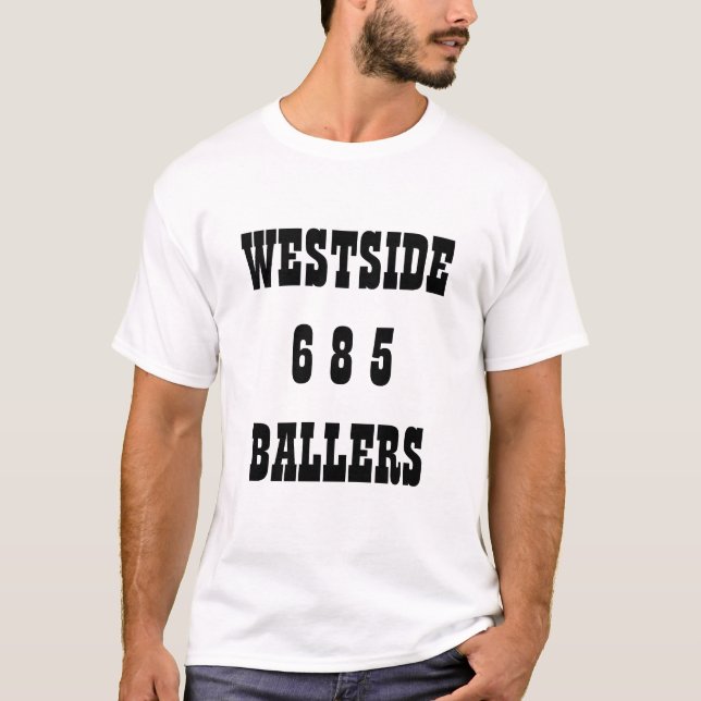 CAMISETA WESTSIDE6 8 5BALLERS (Anverso)