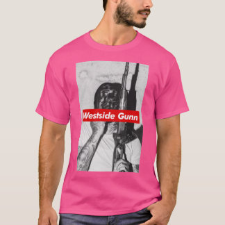 Camiseta WESTSIDE GUNN vintage divertido vintage