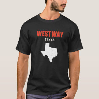 Camiseta Westway Texas EE. UU. Estado América Viaje Texas