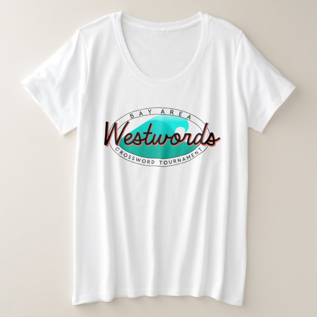 Camiseta Westwords (más tamaño para las mujeres) (Anverso del diseño)