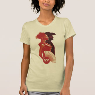 Camiseta Westworld | Retrato de plantilla de Maeve y Hector