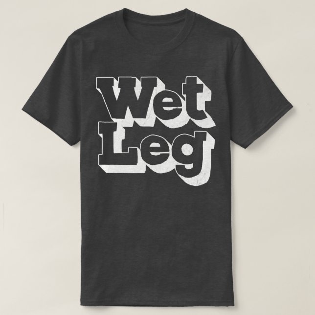 Camiseta Wet Leg (Diseño del anverso)