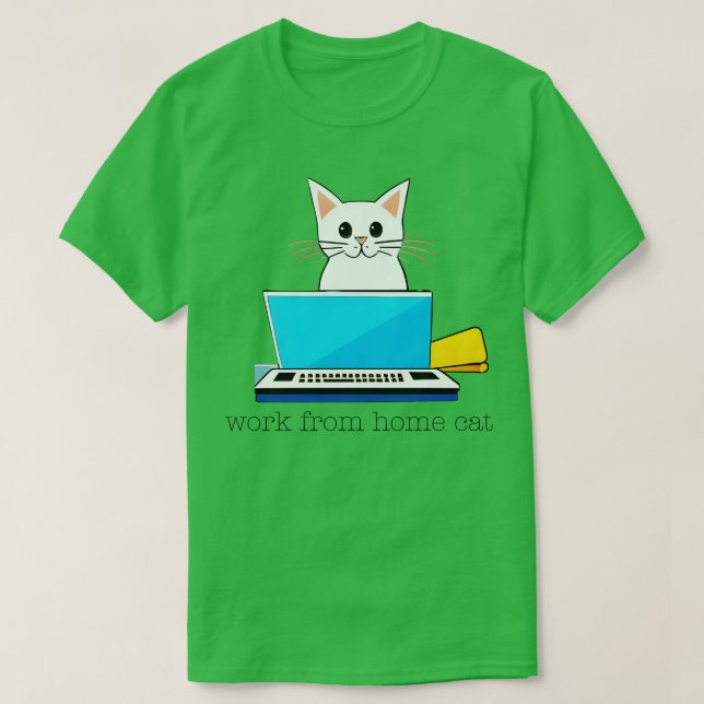 Camiseta Wfh Cat (Diseño del anverso)