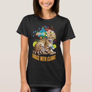 Camiseta WGrace Con Garras Mujeres Negro 