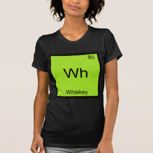 Camiseta Wh - Símbolo del Elemento de Química Dive