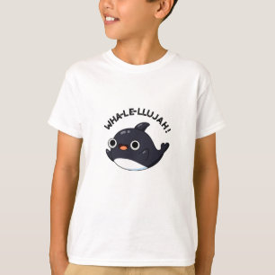Camiseta Wha-le-llujah Funny Animal Whale Pun
