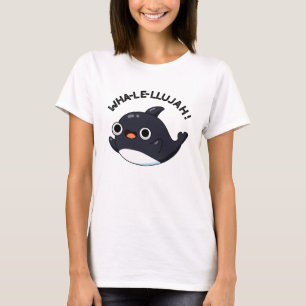 Camiseta Wha-le-llujah Funny Animal Whale Pun