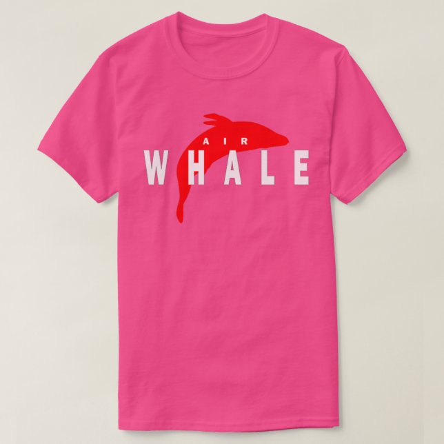 Camiseta Whale Air (Diseño del anverso)