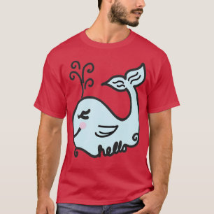 Camiseta Whale Hello pn 1